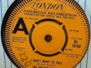 FALLEN ANGELS - I DONT WANT TO FALL ORIGINAL UK LONDON 45 DEMO