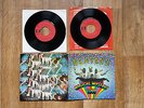 RARE BEATLES MAGICAL MYSTERY TOUR SMO 39501/2 DEUX 45 T DISQUE ET POCHETTE EX