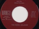 CHARLIE MOORE & DIXIE PARTNERS: Rebel Soldier WANGO Bluegrass 45 Rare HEAR