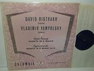 33CX 1201 Franck Sonata In A Major Szymanowski Sonata In D Minor David Oistrakh