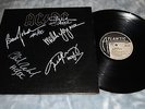 AC/DC Signed Back In Black 1980 US First Pressing Atlantic LP Vinyl Record by 5
