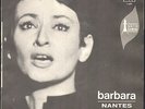 BARBARA NANTES SP POCHETTE PAPIER RARE 45T CBS 1691