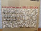 BILL EVANS TRIO: EVERYBODY DIGS REEL LOGO RIVERSIDE 12-291 MONO LP HOLLAND 1958