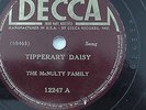 Irish – The McNulty Family  – 10 inch 78rpm – DECCA #12247
