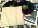 BEATLES WHITE ALBUM SUPER UK RARE PATHE MARCONI CONTRACT LABELS POSTER & PICS