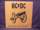 AC/DC For Those About To Rock SEALED LP MINT