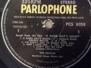 BEATLES HARD DAYS NIGHT YELLOW BLACK STEREO PCS 3058 1st PRÊSS RARE VINYL 1964