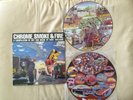 RARE CHROME, SMOKE & FIRE HOT ROD MUSIC BY ROBT. WILLIAMS DOUBLE 91 PIC DISCS