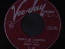JIMMY REED: Down In Virginia / I Know It's A Sin 45 Blues & R&B