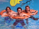 The Monkees - Pool It AUTOGRAPHED 1987 Vinyl LP. Tork Jones Dolenz. COA.
