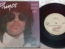 PRINCE BRAZILIAN - When Doves Cry 7'' Vinyl PROMO BRAZIL TOP RARE 1984