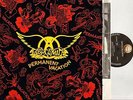 AEROSMITH permanent vacation WX 126 with lyric inner geffen 1987 LP EX-/VG+