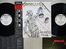 METALLICA AND JUSTICE FOR ALL CBS/SONY 25AP 5178,9 Japanese Pressing OBI  2LP