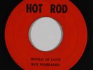 Reggae 45 ROY NEMBHARD World Of Love on Hot Rod