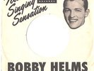 BOBBY HELMS--DIE-CUT PICTURE SLEEVE ONLY---PS--PIC---SLV