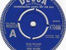 The PLEBS Bad Blood/ Babe I'm Gonna Leave You DECCA DEMO UK 64 EX+ MOD HEAR BOTH