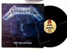 Metallica - Ride The Lightning UK LP 1984 + Innerbag //12