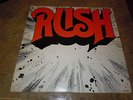 Rush S/T Debut LP Moon Records Label Canadian Prog Rock