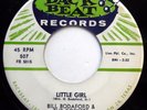 BILL BODAFORD & ROCKETS 45 Little Girl / Teardrops VG++ Doo Wop ORIGINAL bb3149
