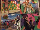 Prince Vinyl Record Lot 4 Albums, America/Raspberry Beret/Pop Life/Around World