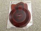 MADONNA - CRAZY FOR YOU - 1985 SHAPED PICTURE DISC SINGLE EX 'TEA-STAINED'