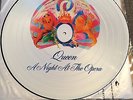 QUEEN A NIGHT AT THE OPERA RARE LIMITED EDITION LP PICTURE DISC NEAR MINT