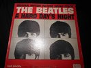 THE BEATLES A HARD DAYS NIGHT   LP MONO   306