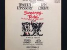 SWEENEY TODD CAST 2 X LP RECORDS 1979 BY STEPHEN SONDHEIM ANGELA LANSBURY