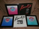 KINKS 20TH ANNIVERSARY BOX SET & LITERATURE KINKX 7254 3 LP SET & COLOUR SLEEVES
