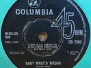 DOWNLINERS SECT - BABY WHATS WRONG  ORIGINAL  UK  COLUMBIA  45