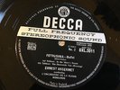 Stravinsky Ansermet LP Petrushka UK Decca 1st press WBG SXL 2011 Blue back