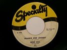 RENE HALL Cleo SPECIALTY 641 Frankie & Johnny 45 rpm Rare  
