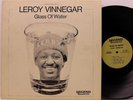 LEROY VINNEGAR Glass Of Water LP LEGEND Orig RARE Private Jazz Funk HEAR