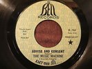 MUSIC MACHINE 45 Advise And Consent BELL psych garage rock PROMO