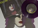 Paul Stanley Hold Me Touch Me + Mask Purple UK Vinyl 7