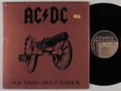 AC/DC For Those About To Rock ATLANTIC LP VG++ SHRINK gatefold