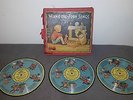 RARE VINTAGE 1934 Winnie-The-Pooh Songs 78rpm 3 Records Picture Disc RCA Victor