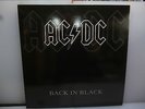 AC/DC-BACK IN BLACK-AUSTRALIAN COVER CLEAR VINYL LP-NEW.SEALED