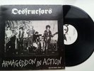 Rare Punk Vinyl  Destructors - Armageddon In Action Radical Change RCLP2