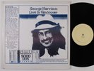 GEORGE HARRISON Live in Vancouver SODD 2xLP NM