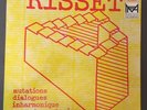 Jean-Claude Risset INA-GRM MUTATIONS DIALOGUES LP gatefold EX/VG+ 