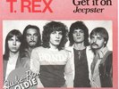 T. REX Get It On & Jeepster  PICTURE SLEEVE 45 record + juke box title strip NEW