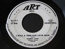 Randy Luck   I Was a Teen-Age Cave Man   Art promo Halloween rockabilly 45 HEAR