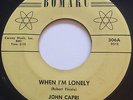 TEEN DOO WOP John Capri WHEN I'M LONELY Romarc 45 very rare Philadelphia