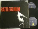 U2 RATTLE AND HUM 2 LP SET BRAZIL DARK BLUE LABEL PRESSING 1990 WITHOUT BARCODE