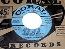 JOHNNY BURNETTE Rock Billy Boogie 45 Orig Coral PROMO Killer Rockabilly NICE