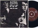 THE KINKS Tired of Waiting for You b/w Come On Now Norwegian 45PS 1965