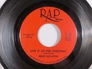 Eddie Houston Live It Up For Christmas Rap 102 45 60's Mississippi Deep Soul VG