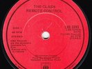 THE CLASH SINGLE REMOTE CONTROL / LONDON'S BURNING CBS 5293 ROCK IRISH PRESSING