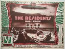 THE RESIDENTS Mole Show 1983 Zürich Concert Poster Last Copy RARE ORIGINAL MINT-